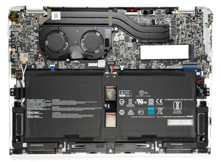 Inside MSI Summit E13 Flip Evo – disassembly and upgrade options ...