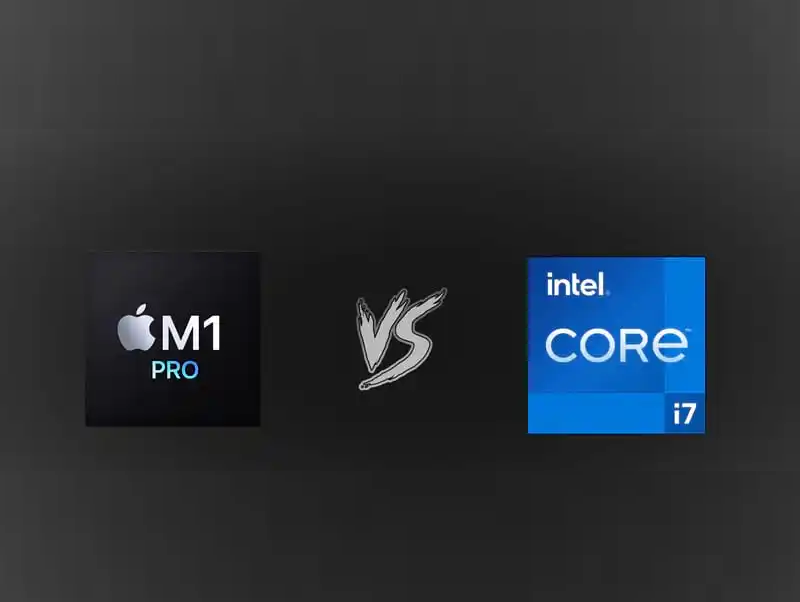 Apple M1 Pro (8 core) vs Intel Core i7