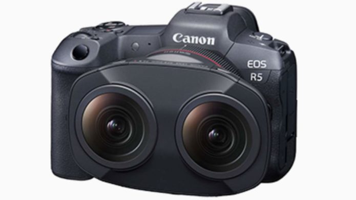 Canon dual fisheye lens