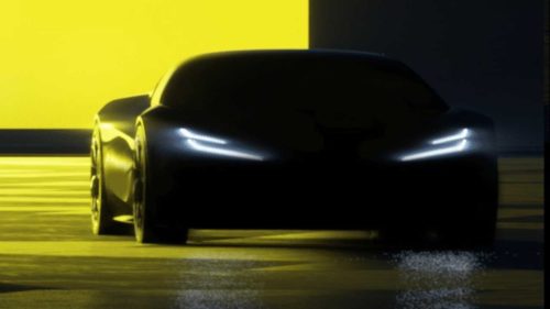 The Lotus Type 135 electric sports car will have its batteries in an unusual place