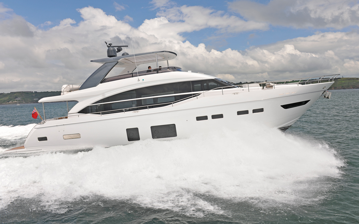 Princess Y75 yacht