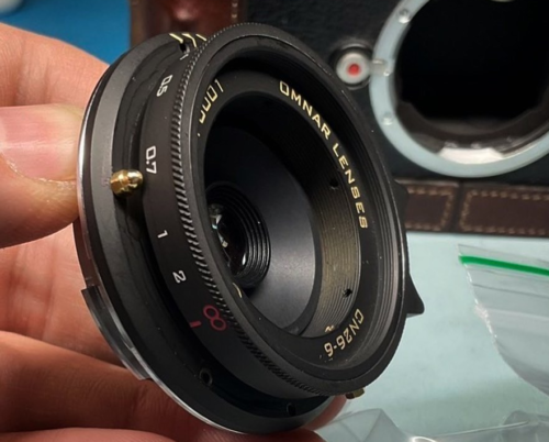 Omnar Lenses reveals its first lens, a 26mm F6 M-mount lens made from Canon P&S optical elements