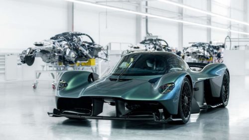 The first Aston Martin Valkyrie destined for a customer is complete