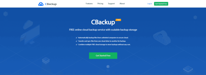 Cloud-to-Cloud Backup Service