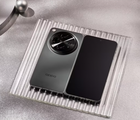 OPPO’s new generation of folding screen mobile phone Find N5 is made of titanium metal