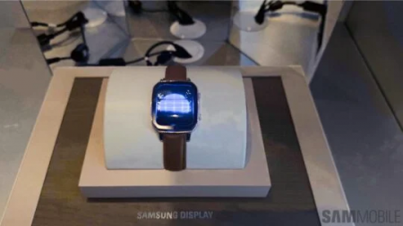 Samsung CES 2025 shows smartwatches with Micro LED screens with peak brightness up to 4,000 nits