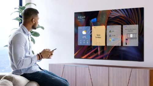 CES 2024: Samsung’s Newest QLED TVs Go Big While Its Sound Bars Slim Down