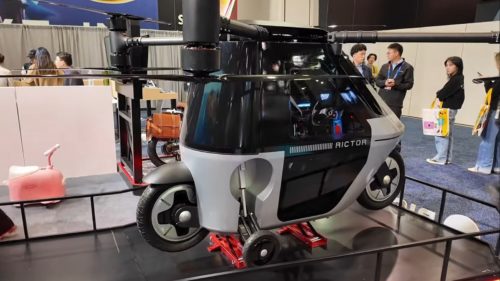 The Rictor Skyrider X1 Concept: A Flying Motorcycle For Land, Water, And Sky