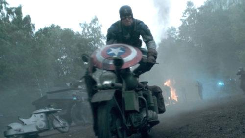 What Motorcycle Does Captain America Ride In The First Avenger?