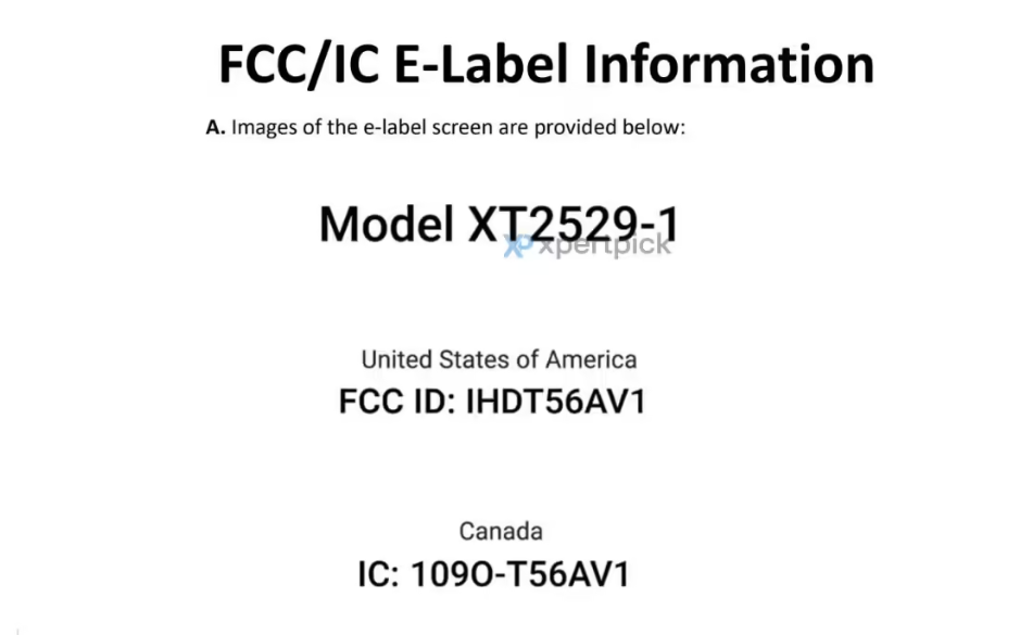MOTOROLA Moto G56 5G mobile phone passed the certification: 5100mAh battery