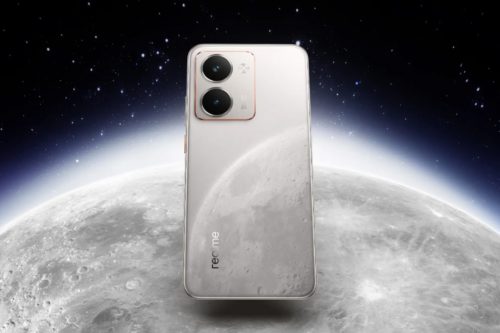 The new Realme P3 Ultra is unveiled, with a back design and texture inspired by the moon