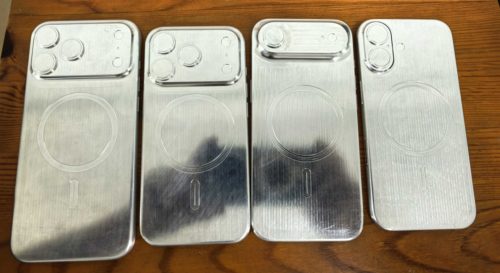 Apple iPhone 17 / Pro series model machine exposure: Air thin at a glance, all support MagSafe