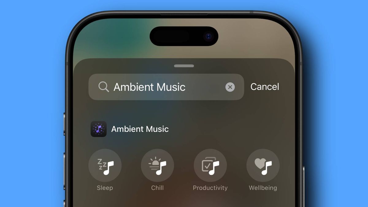 iOS 18.4 adds a dedicated Ambient Music feature – and I have 3 big questions