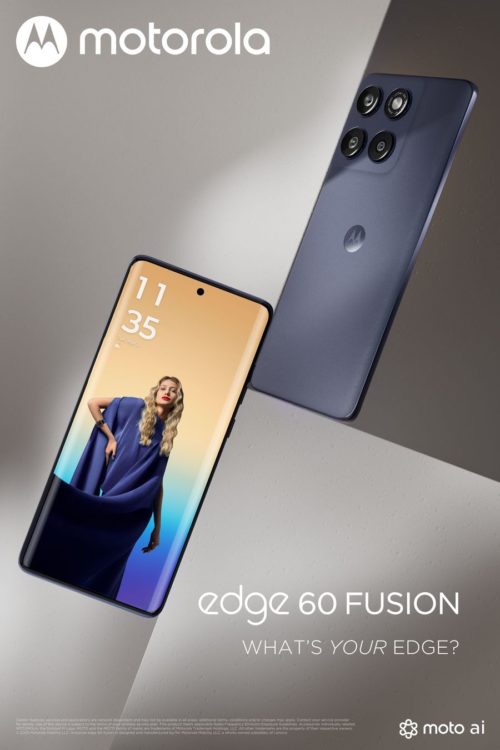 MOTOROLA Edge 60 Fusion mobile phone renderings Leaked again