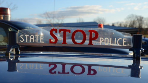 Why Do Michigan State Police Cars Have A Stop Sign On The Hood?