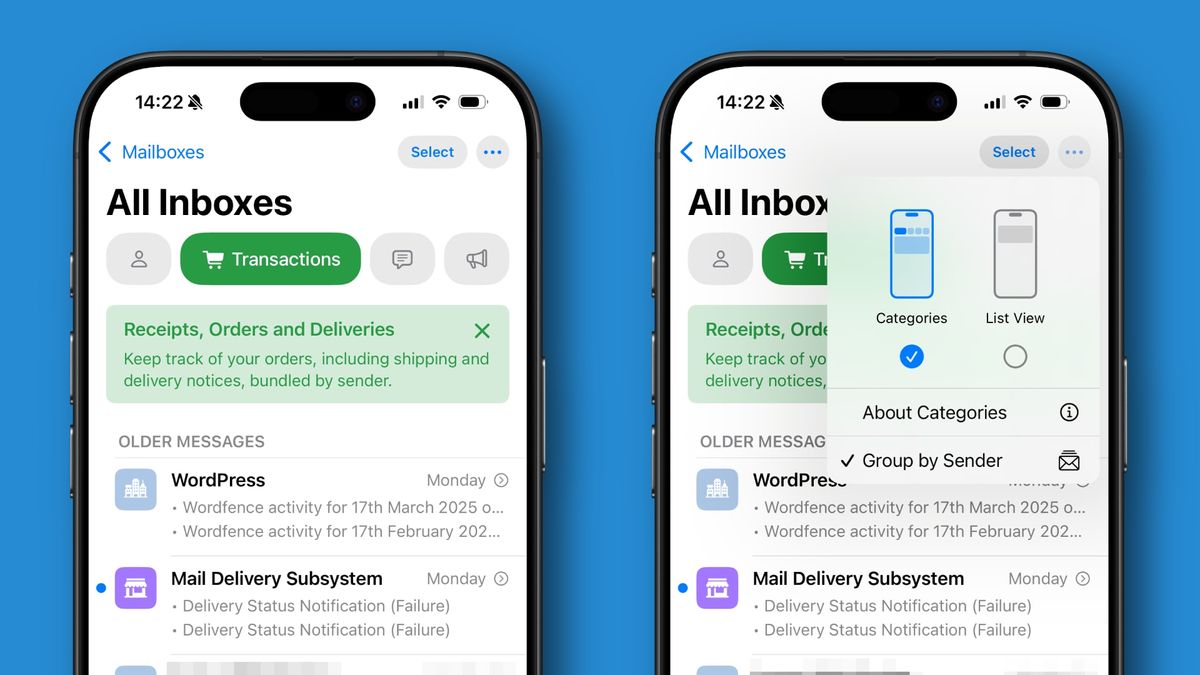 How to turn off Mail categories on iPhone, or customize them to your needs