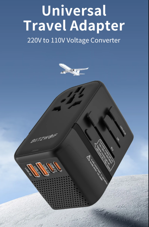 BlitzWolf BW-TA3 Travel Adapter Review: Available at Just $23.99