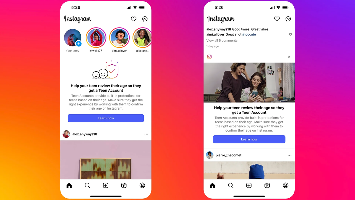 Instagram will use AI to catch teens using adult accounts
