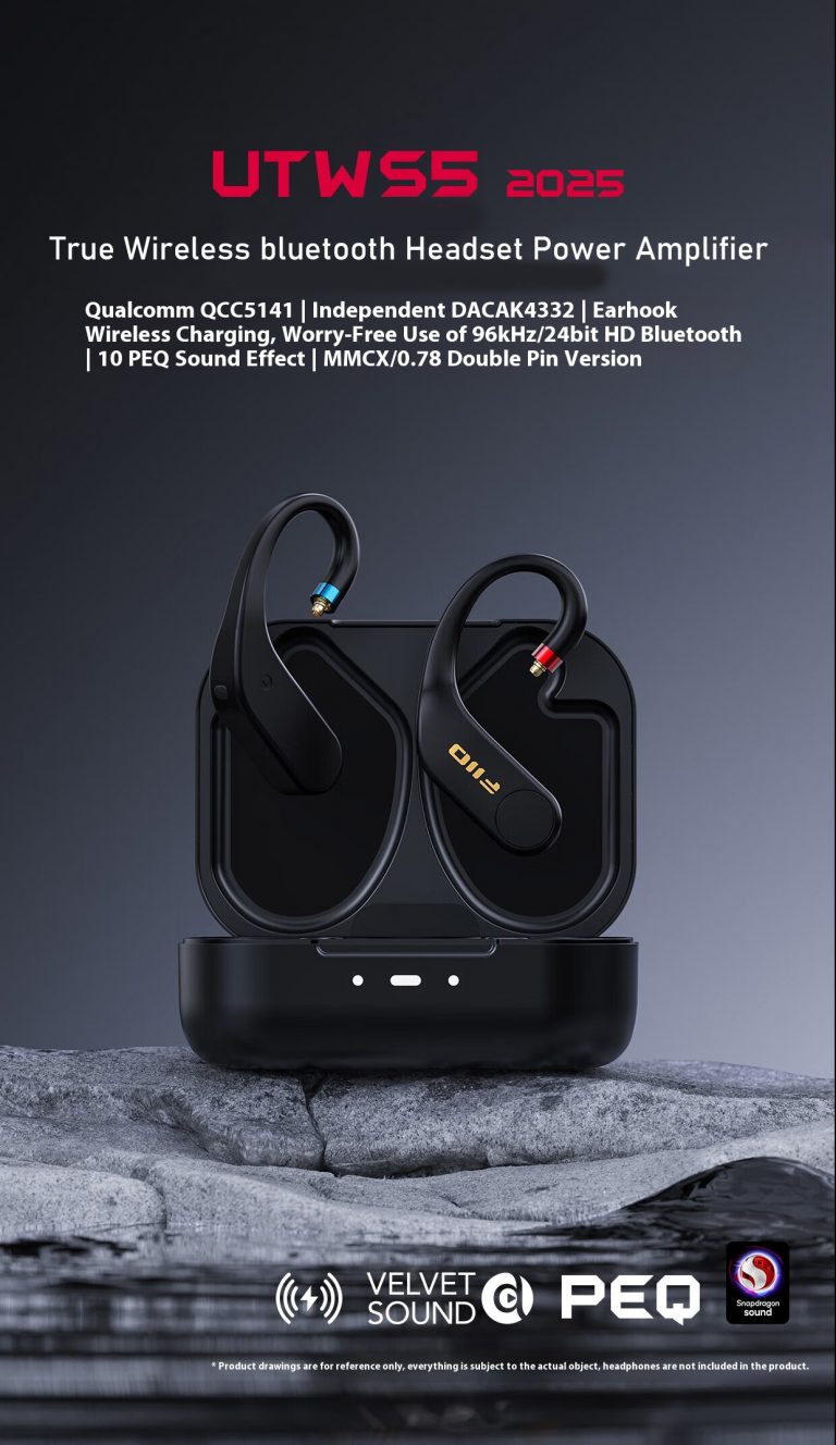 FiiO UTWS5 TWS Earhooks Review: 24Bit Wireless Audio Receiver