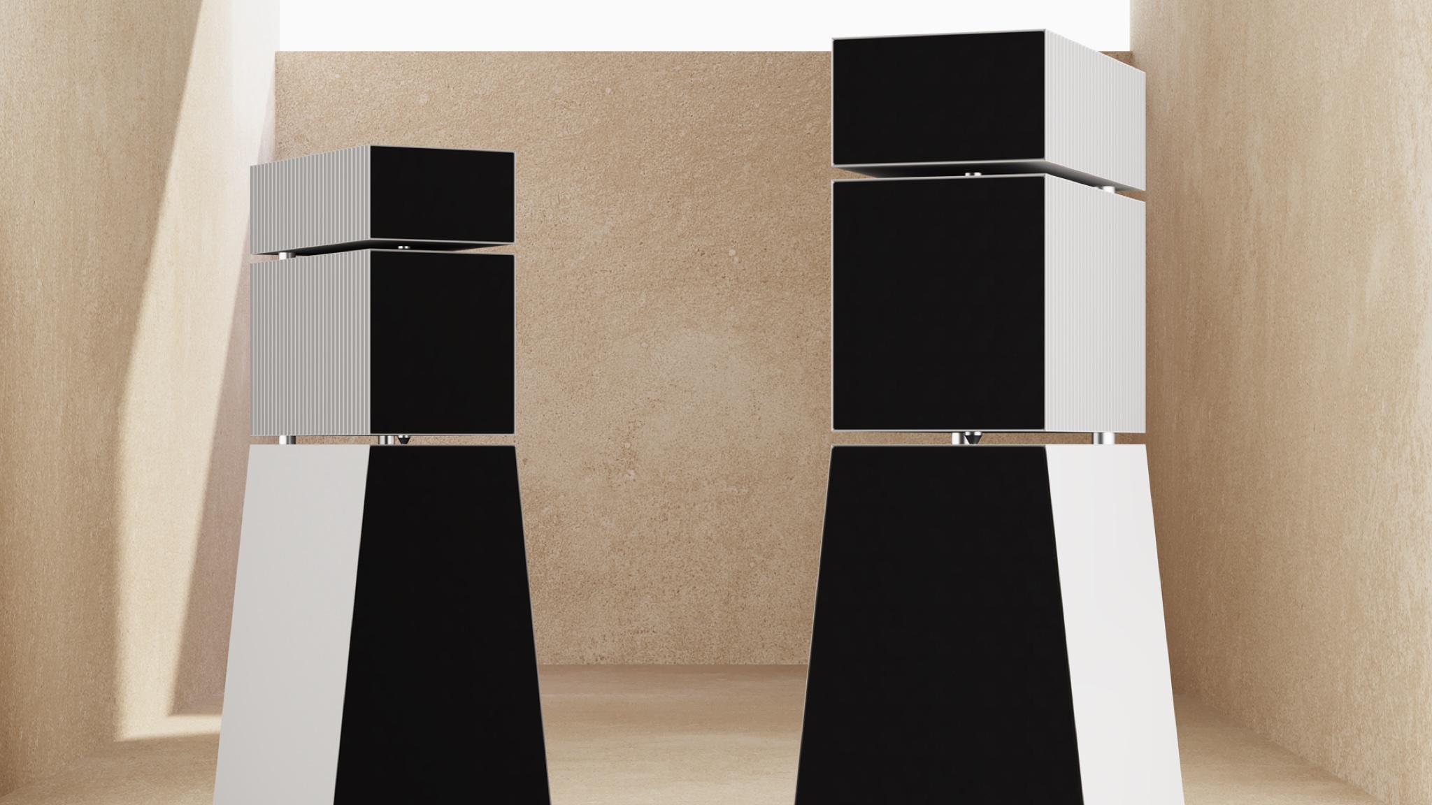 These heavyweight luxury speakers look like Doctor Who villains, but they promise a heavenly audio experience