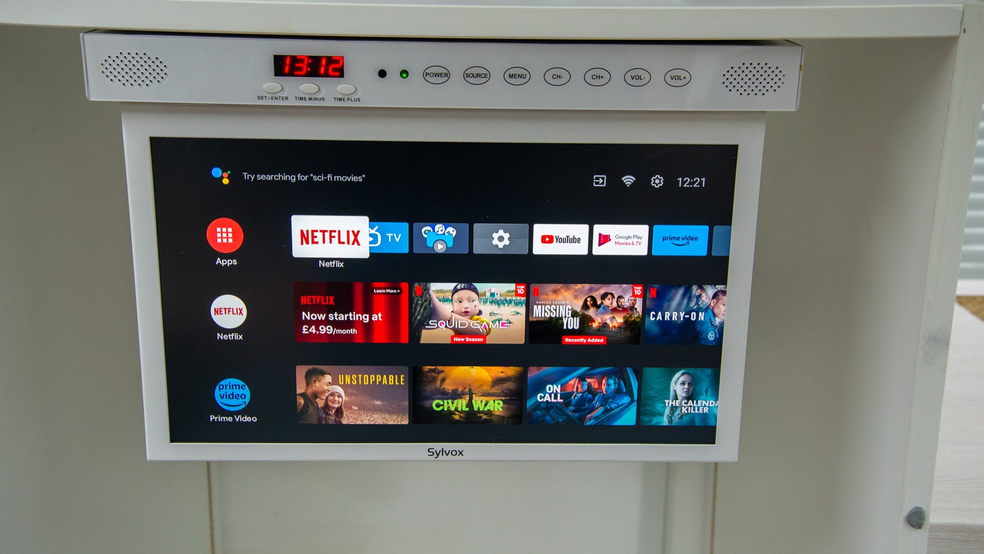 Sylvox Smart Under Cabinet TV Review