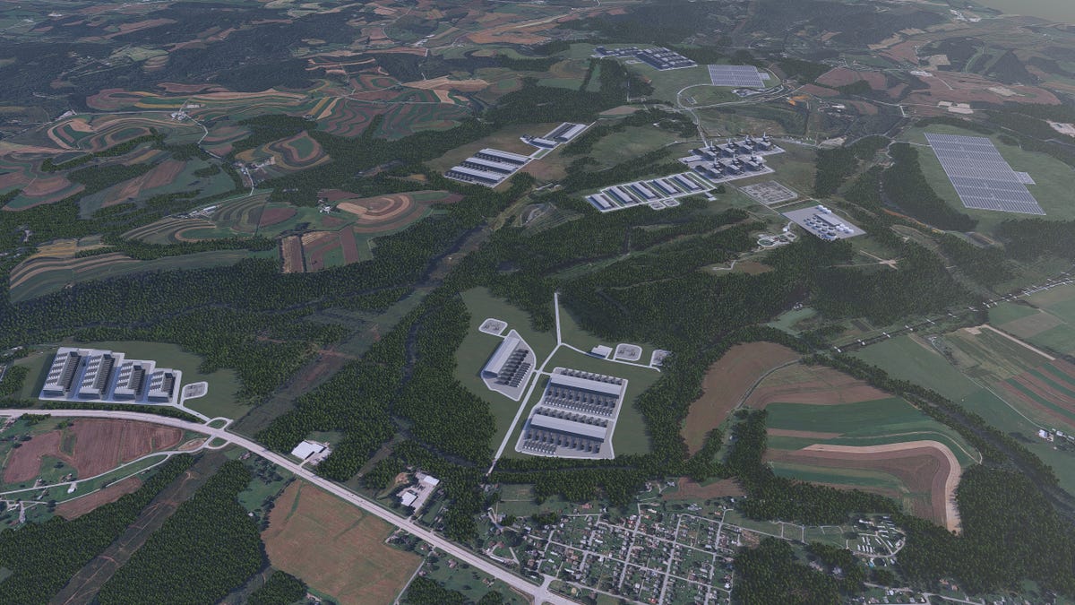 A coal plant was imploded to build an AI data center