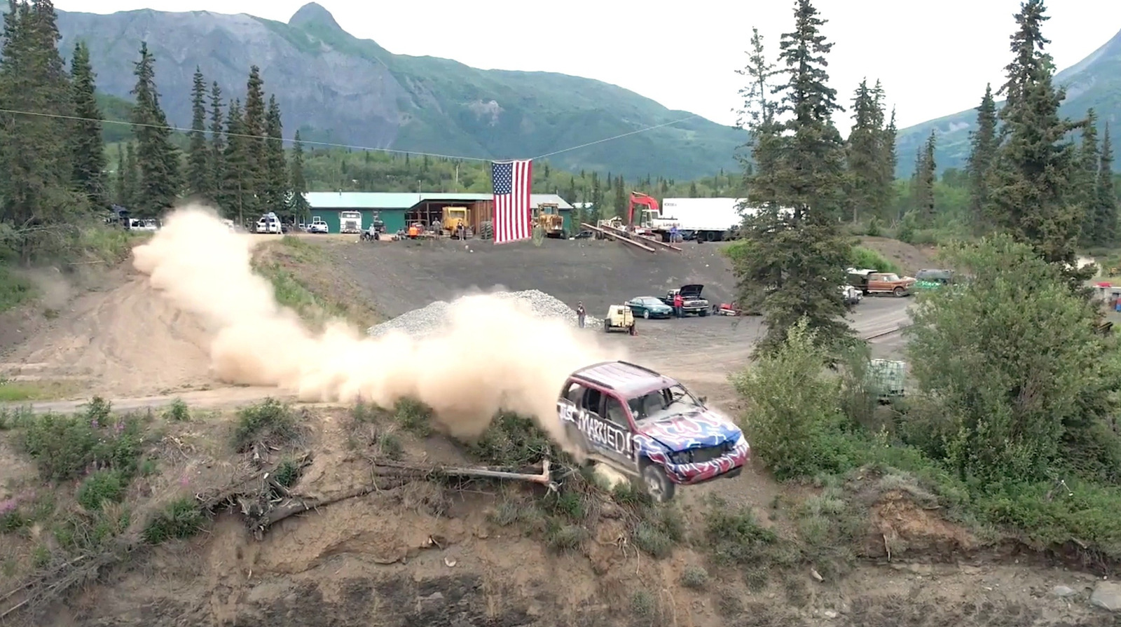 Why Do They Launch Cars Off Cliffs In Alaska?