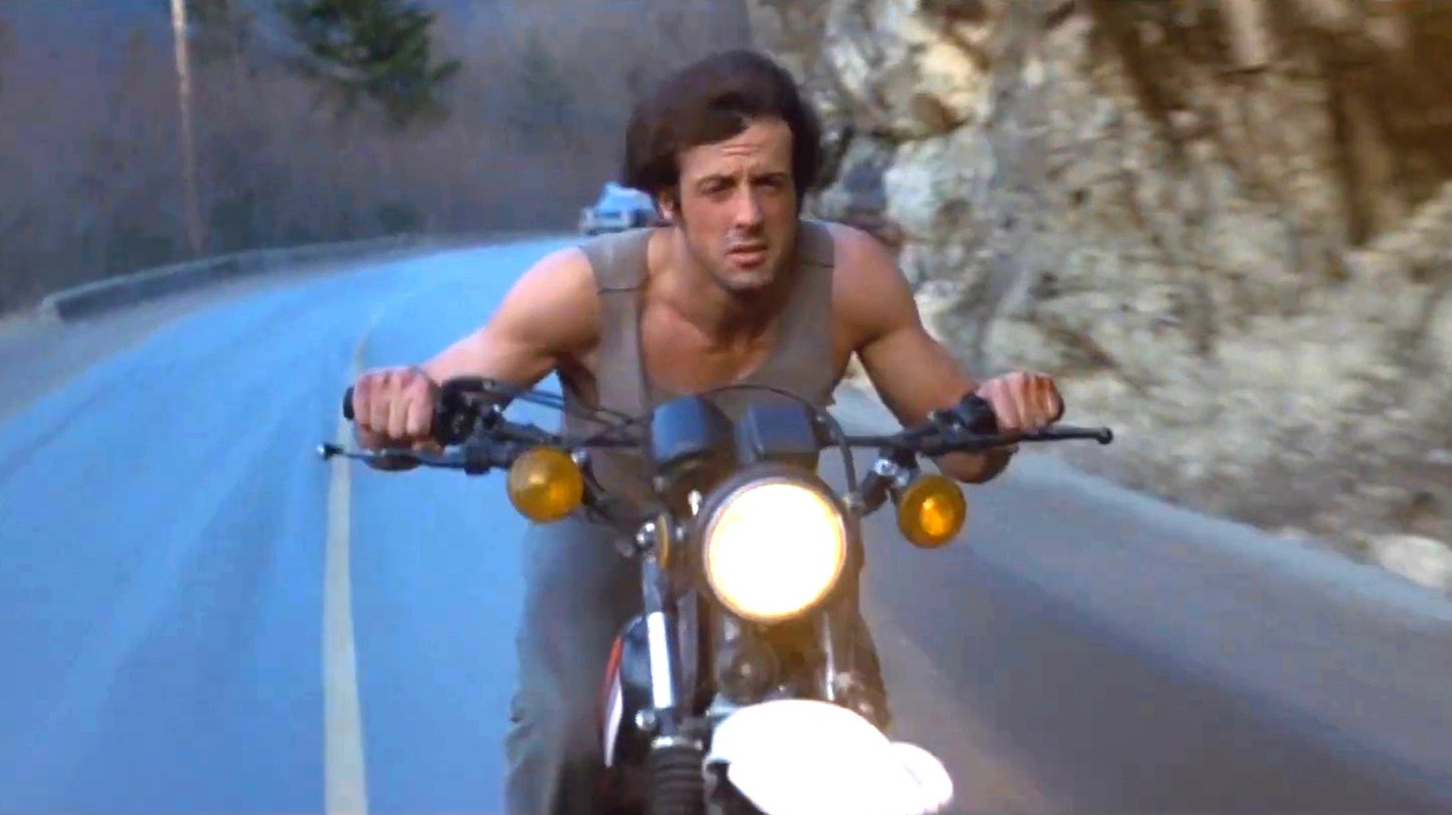 Which Yamaha Motorcycle Did Rambo Ride In First Blood?