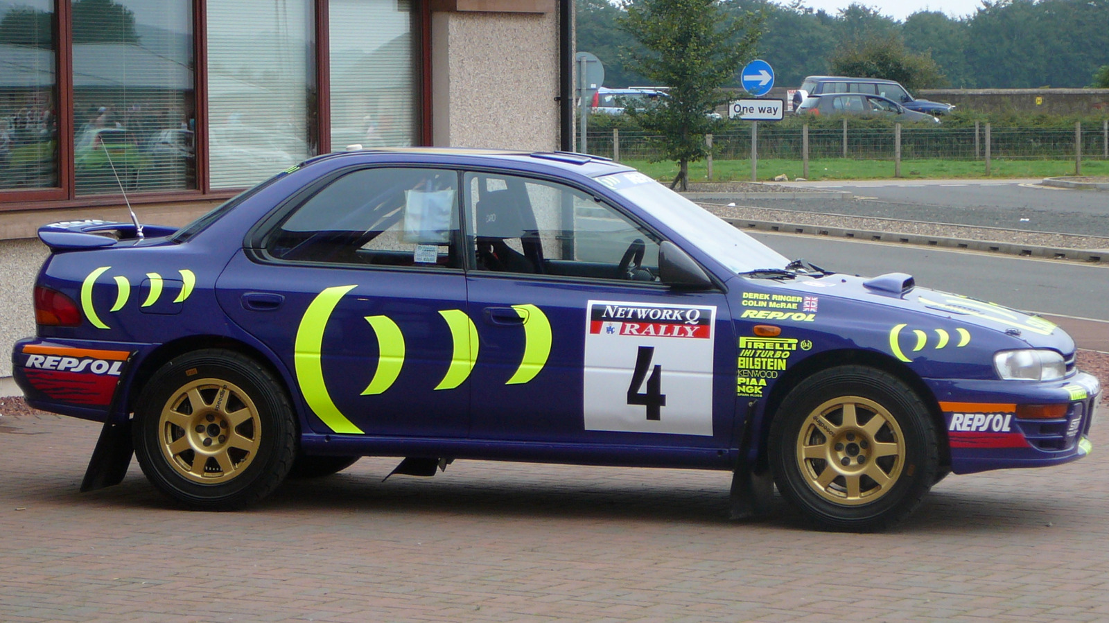 The Surprising Reason Why Subaru WRC Cars Have Gold Rims