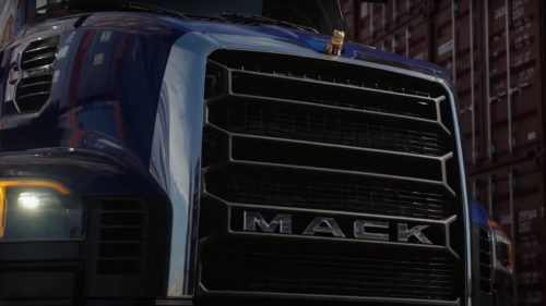 Mack’s New Pioneer Truck Has An Aerodynamic Bulldog Hood Ornament