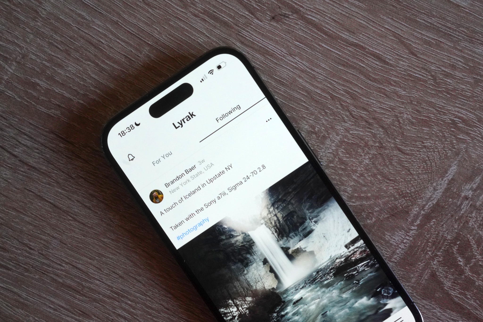 Lyrak, a Brand New Social Media App for Photographers