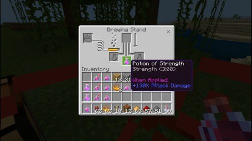 Strength Potion Minecraft: Step