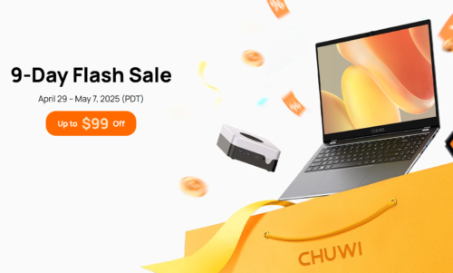 Chuwi 9-Day Flash Sale Now Live: April 29 – May 7, 2025 (PDT)