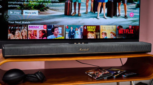 17 bass drivers, a 3D-printed phonograph cylinder, and Jason Momoa on repeat: Marshall’s audio engineers tell us how they made its first-ever soundbar stand out