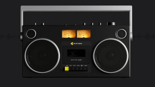 The boombox is back in a cool new Bluetooth version that still plays cassettes, now I just need to remember how to breakdance