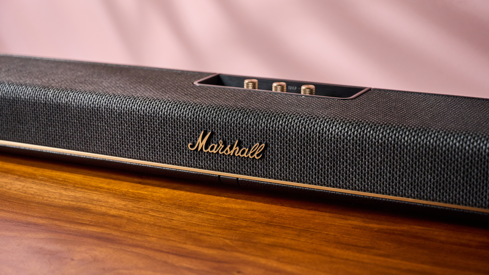 I tried Marshall’s first soundbar, which rivals the Sonos Arc Ultra with an amp-inspired design and huge Dolby Atmos sound