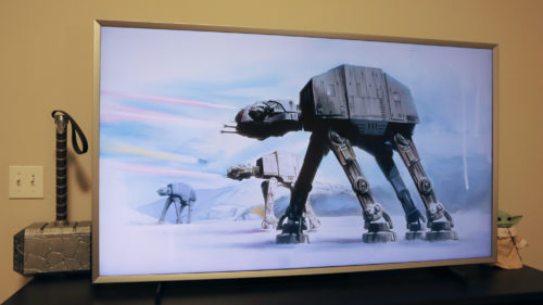 Samsung’s QLED, Neo QLED, and Frame TVs get a Star Wars makeover thanks to a new Disney Art collection drop