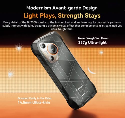 Blackview has Released the BL7000 Rugged Phone: Equipped with a 7500mAh Battery