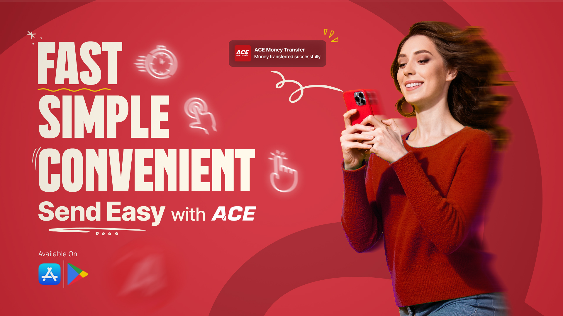 ACE Money Transfer makes sending money across borders fast, reliable and simple