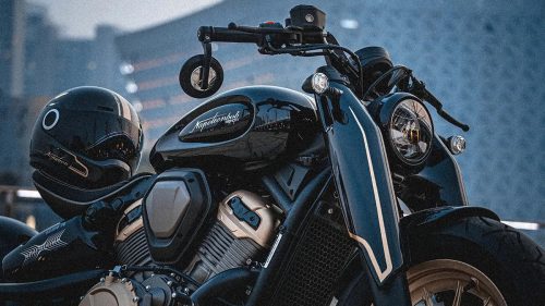 This Surprisingly Affordable Bobber-Style Motorcycle Looks as Dazzling as Its Name Is Baffling