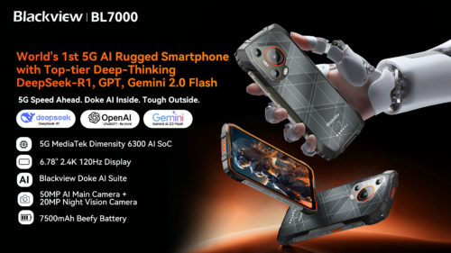 Blackview Unveils the World’s First 5G AI Flagship Rugged Phone—BL7000