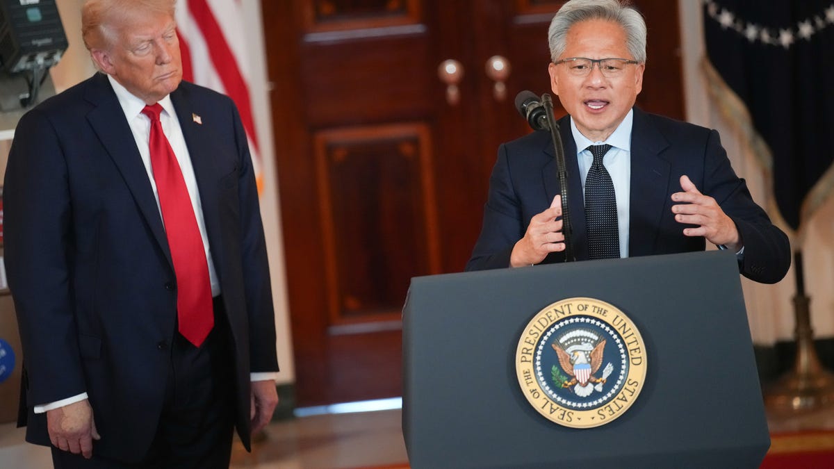 Nvidia CEO calls Biden’s AI chip curbs on China ‘a failure’ and praises Trump’s changes