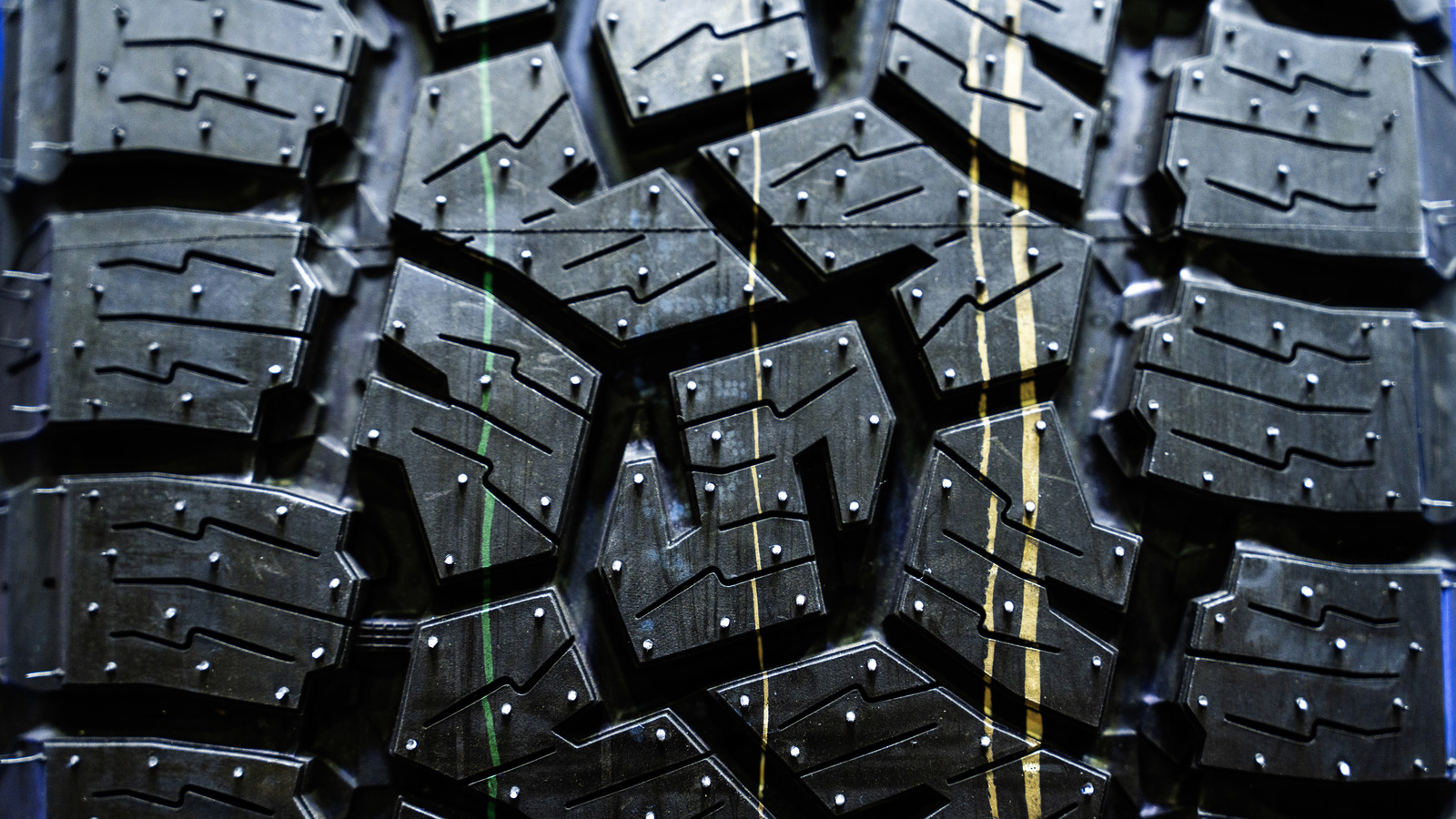 What Are The Colored Lines On New Tires?