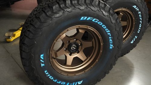 Why Some Tires Have A Blue Tint When They’re New