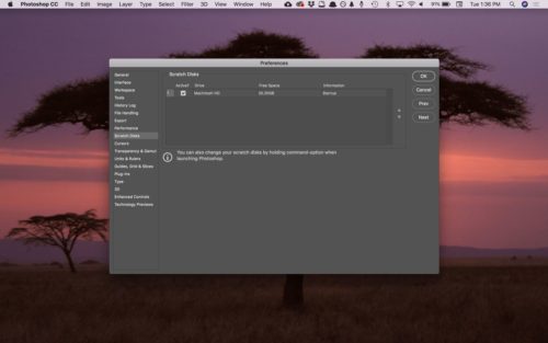 Scratch Disk Full in Photoshop: How to Fix It