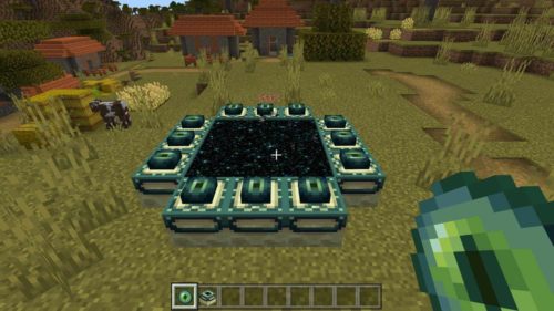 How to Make Ender Portal in Minecraft: Step