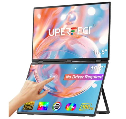 UPERFECT UStation Delta Max Folding Dual-Screen Monitor Review-Unleash Your Productivity Anywhere