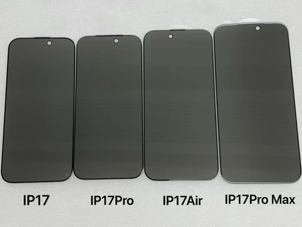 The design of Apple’s thinnest iPhone 17 Air is revealed. The front camera will move to the left
