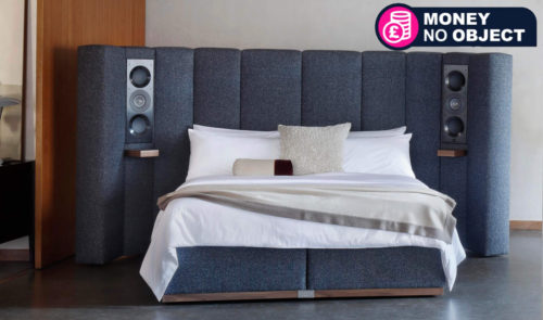 If you haven’t considered this super high-end bed with inbuilt KEF speakers, do you even love music?
