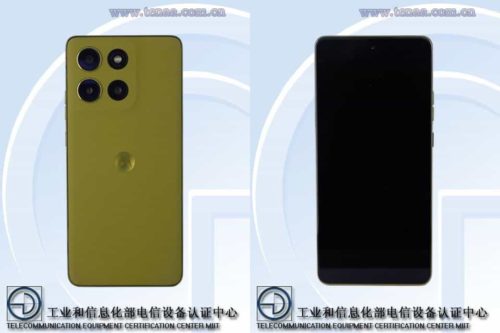 The ID photo of MOTOROLA Moto S60 Neo mobile phone has been exposed